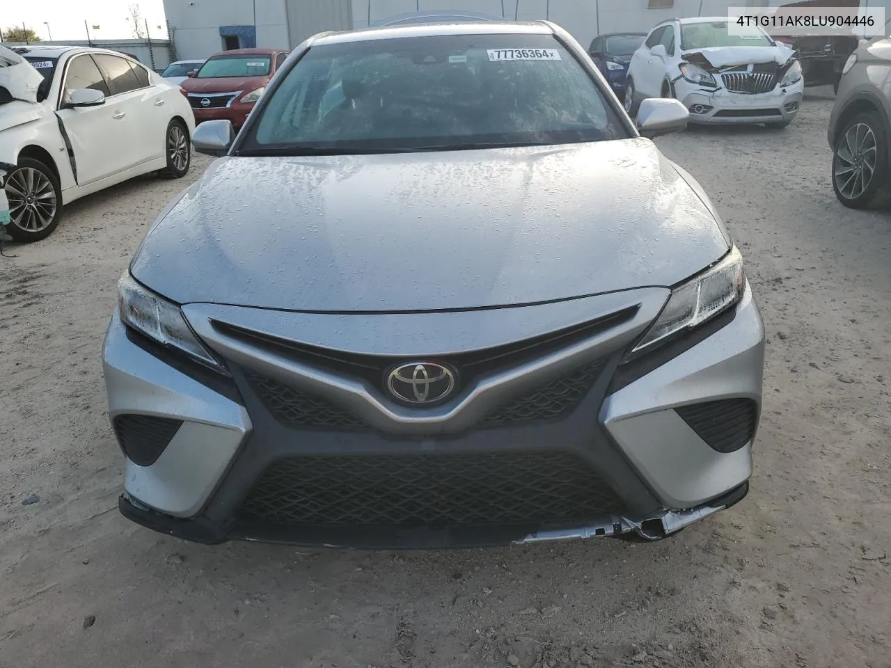 2020 Toyota Camry Se VIN: 4T1G11AK8LU904446 Lot: 77736364