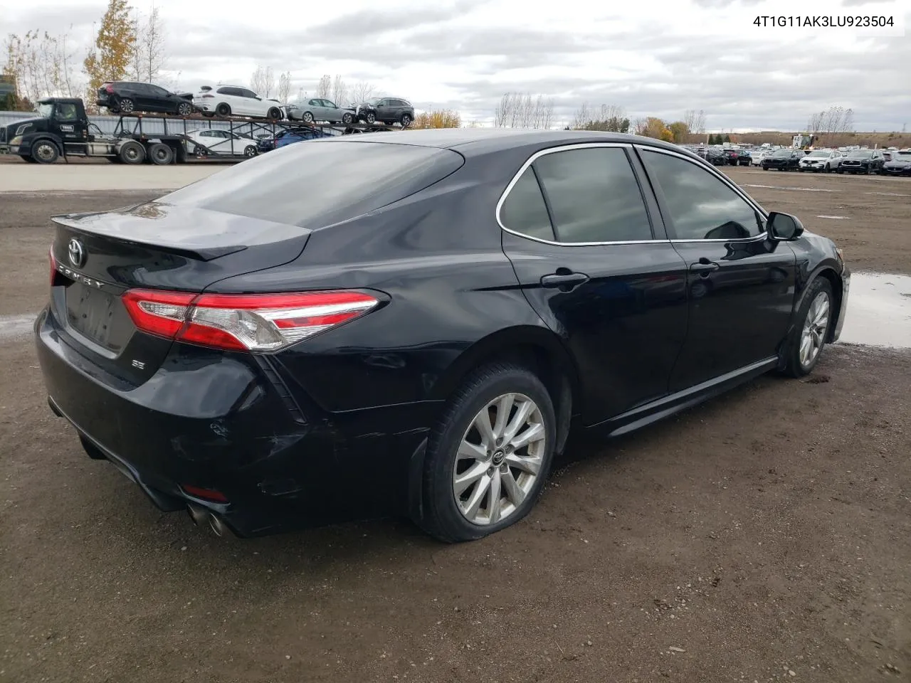 2020 Toyota Camry Se VIN: 4T1G11AK3LU923504 Lot: 77776754