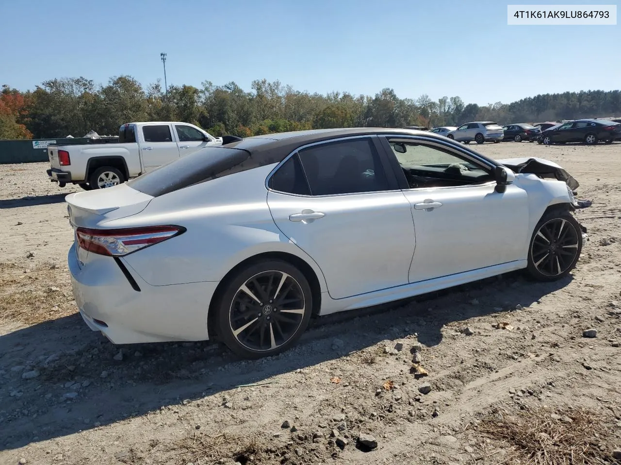 2020 Toyota Camry Xse VIN: 4T1K61AK9LU864793 Lot: 77961294