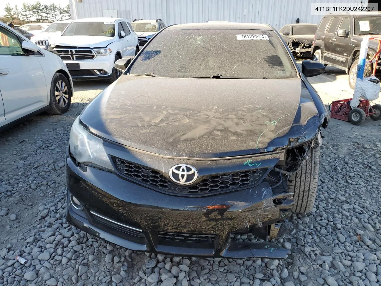 2020 Toyota Camry L VIN: 4T1BF1FK2DU242207 Lot: 78128574