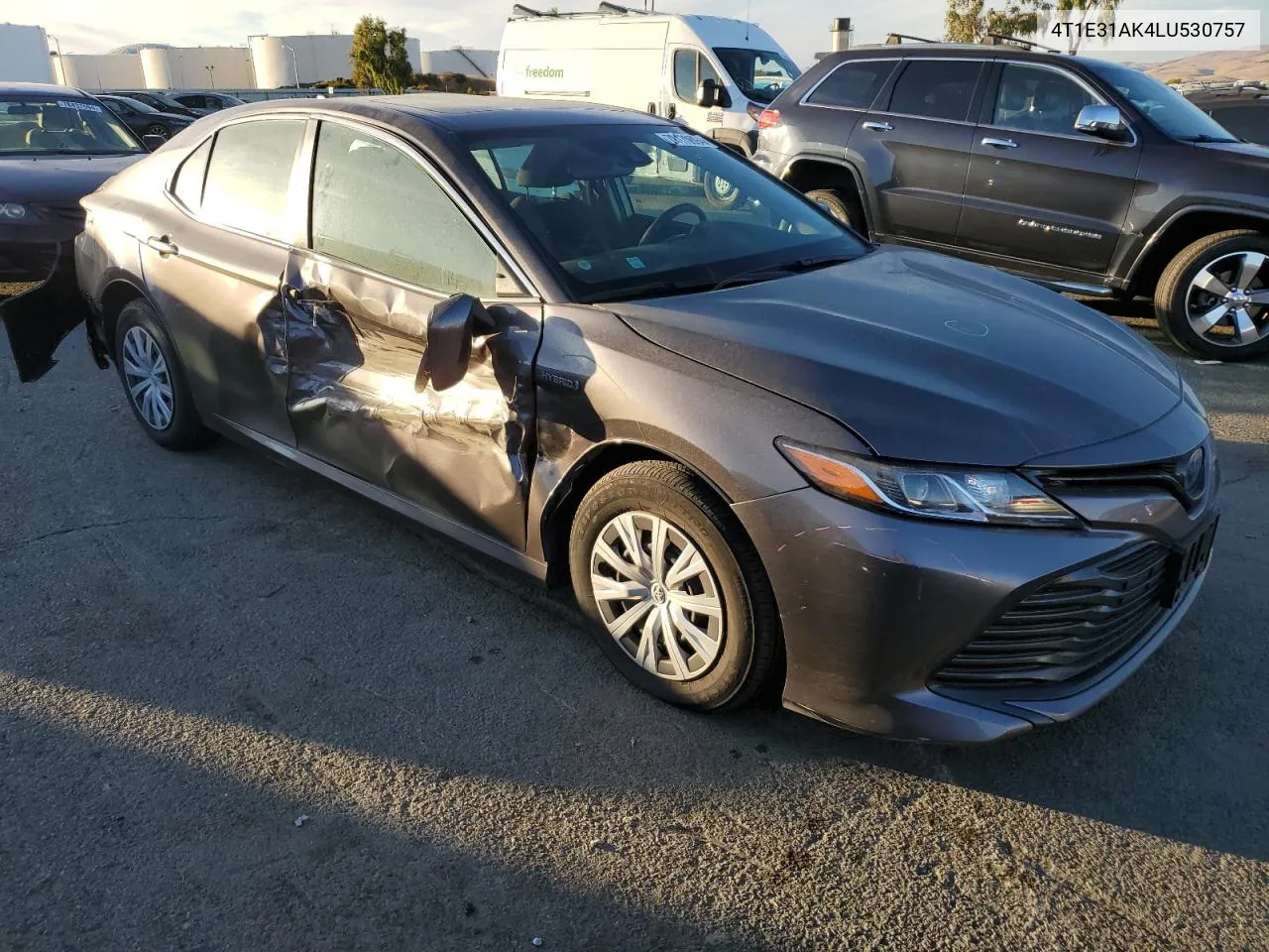 2020 Toyota Camry Le VIN: 4T1E31AK4LU530757 Lot: 78170994