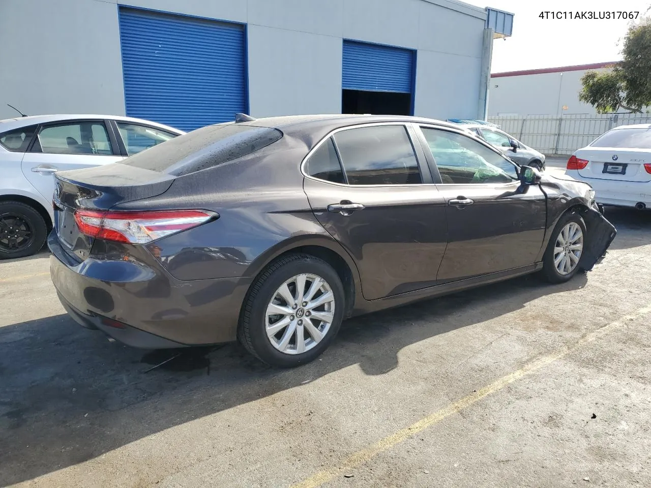 2020 Toyota Camry Le VIN: 4T1C11AK3LU317067 Lot: 78181424