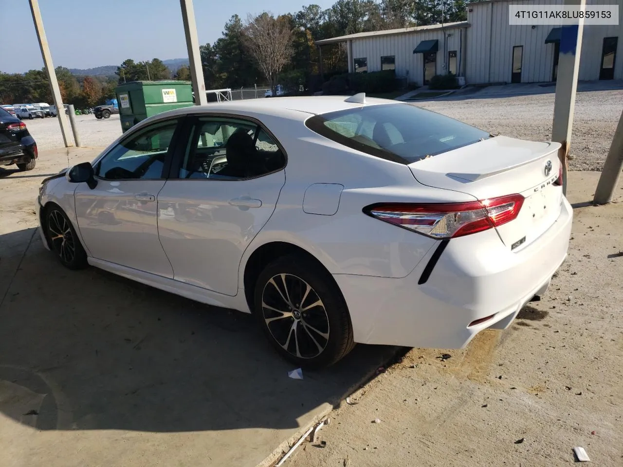 2020 Toyota Camry Se VIN: 4T1G11AK8LU859153 Lot: 78254384