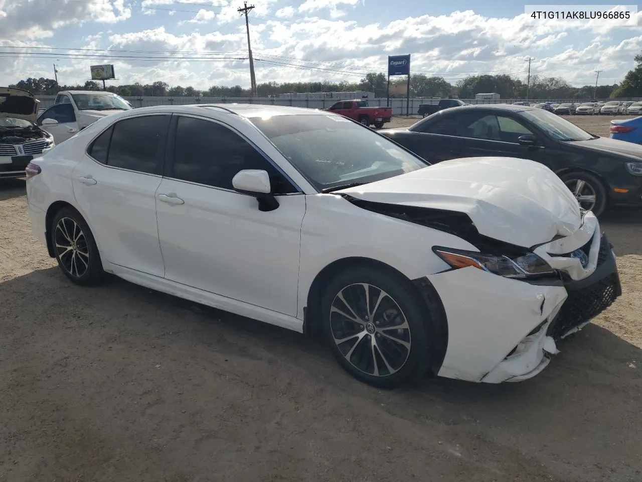 2020 Toyota Camry Se VIN: 4T1G11AK8LU966865 Lot: 78602854