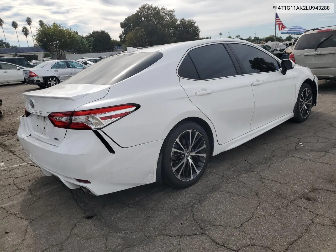 2020 Toyota Camry Se VIN: 4T1G11AK2LU943288 Lot: 78725414