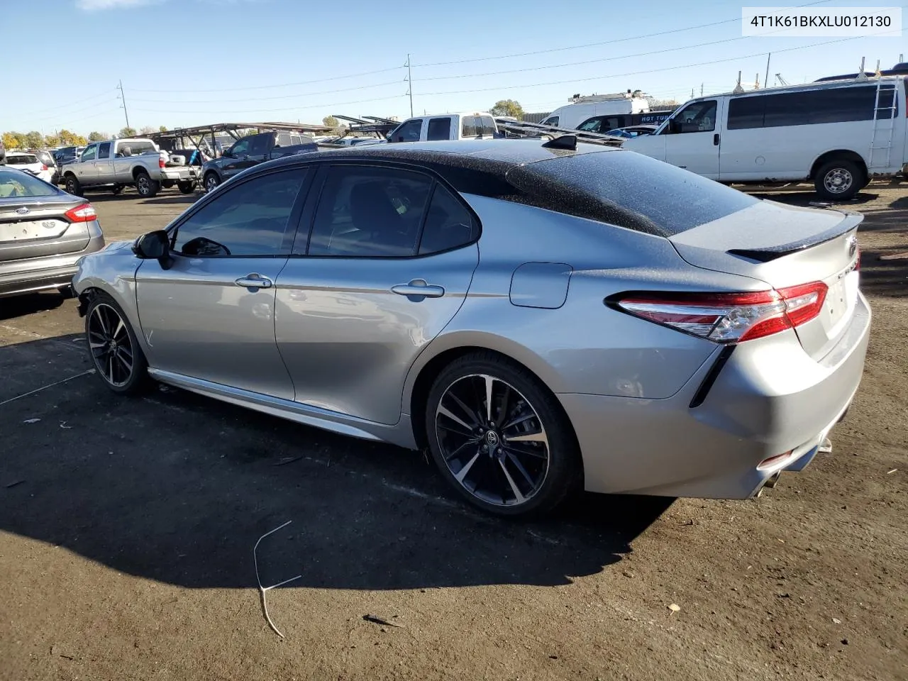 2020 Toyota Camry Xse VIN: 4T1K61BKXLU012130 Lot: 78725934