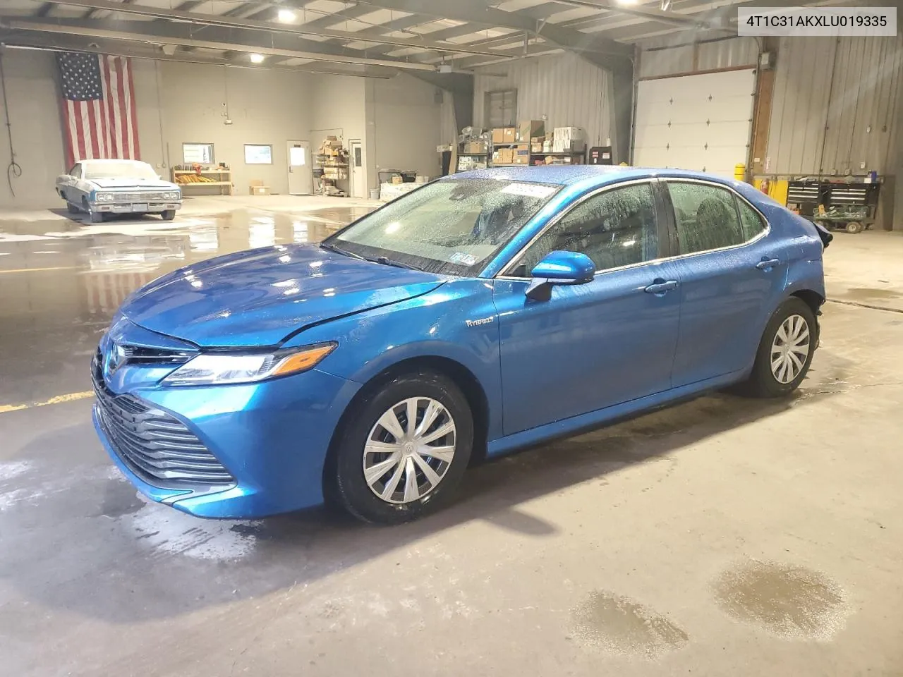 2020 Toyota Camry Le VIN: 4T1C31AKXLU019335 Lot: 78923414