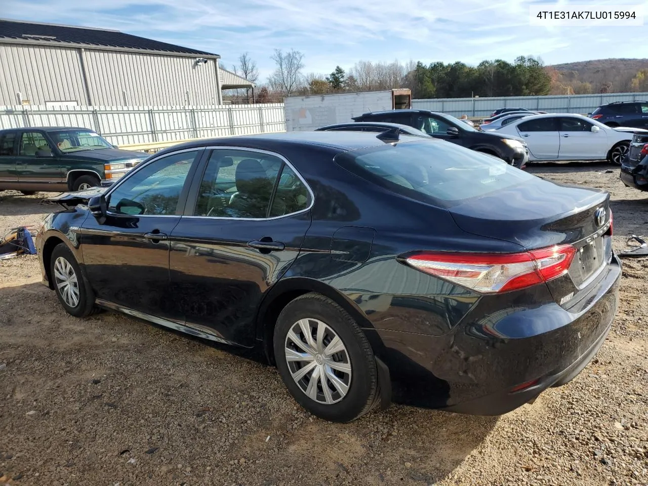 2020 Toyota Camry Le VIN: 4T1E31AK7LU015994 Lot: 79192584