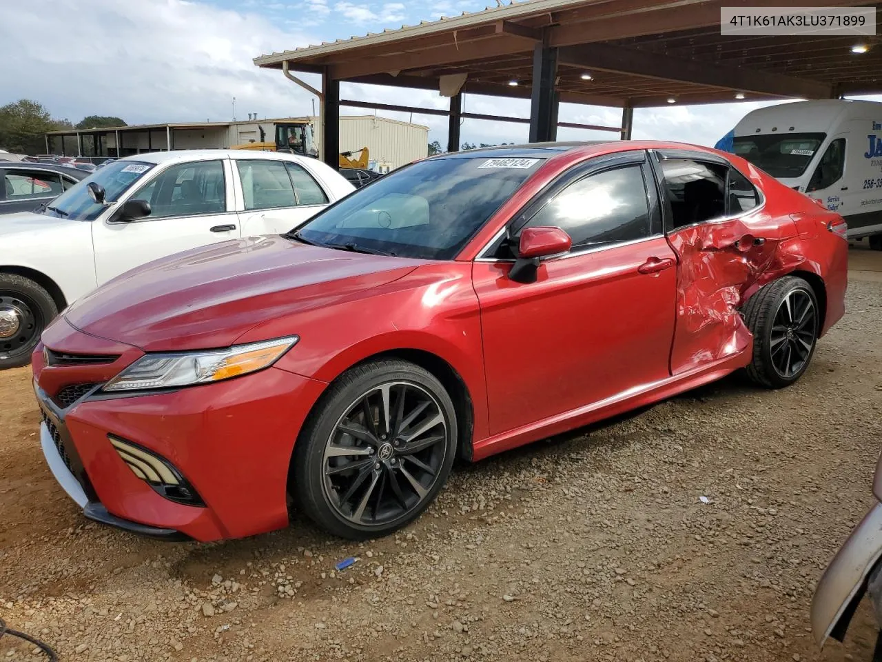 2020 Toyota Camry Xse VIN: 4T1K61AK3LU371899 Lot: 79462124