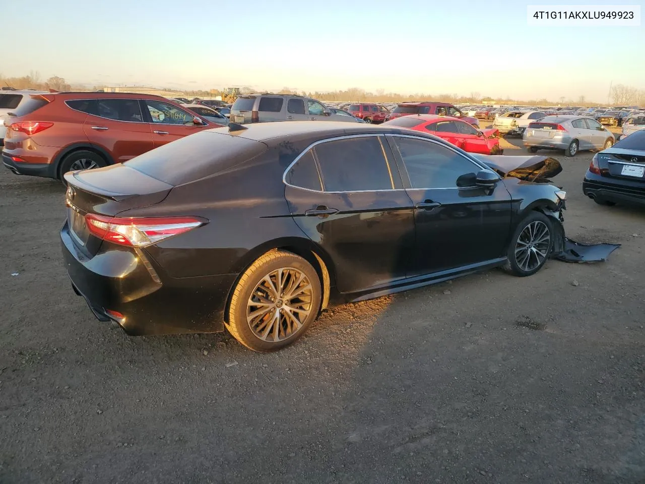 2020 Toyota Camry Se VIN: 4T1G11AKXLU949923 Lot: 80047414