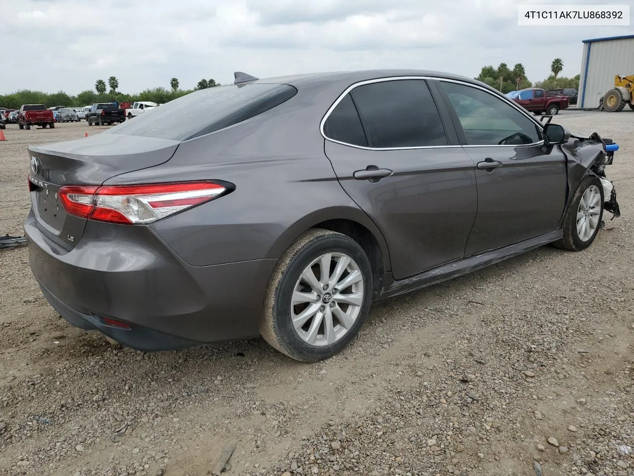 2020 Toyota Camry Le VIN: 4T1C11AK7LU868392 Lot: 80239414