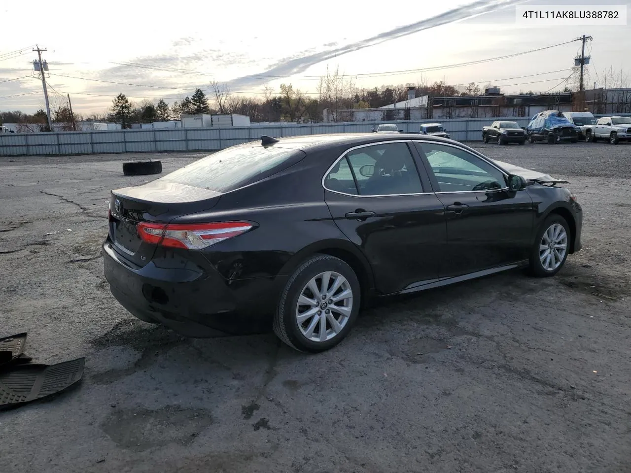 2020 Toyota Camry Le VIN: 4T1L11AK8LU388782 Lot: 80457334