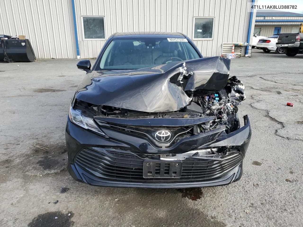 2020 Toyota Camry Le VIN: 4T1L11AK8LU388782 Lot: 80457334