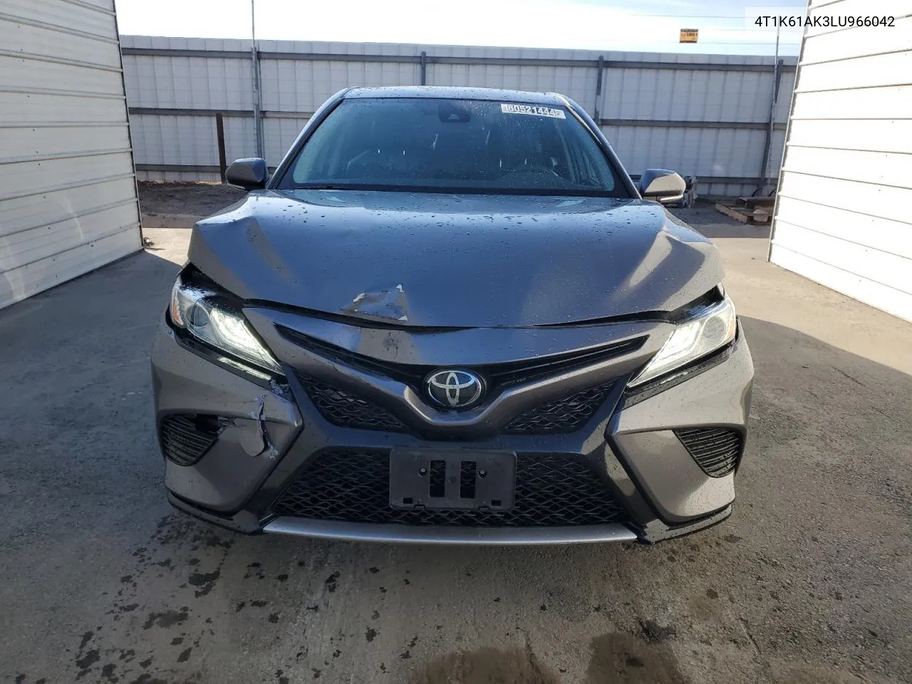 2020 Toyota Camry Xse VIN: 4T1K61AK3LU966042 Lot: 80521444