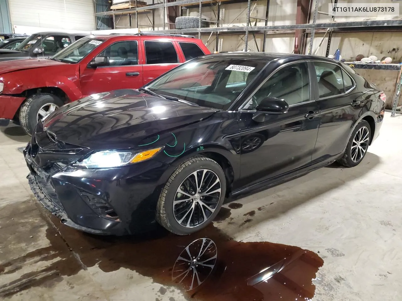 2020 Toyota Camry Se VIN: 4T1G11AK6LU873178 Lot: 80732094