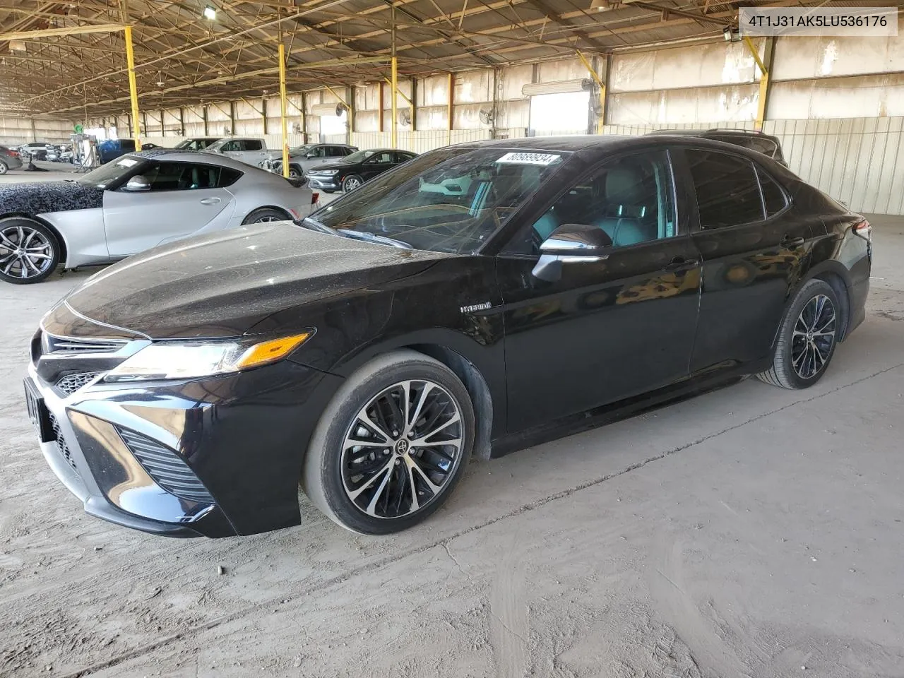 2020 Toyota Camry Se VIN: 4T1J31AK5LU536176 Lot: 80989934