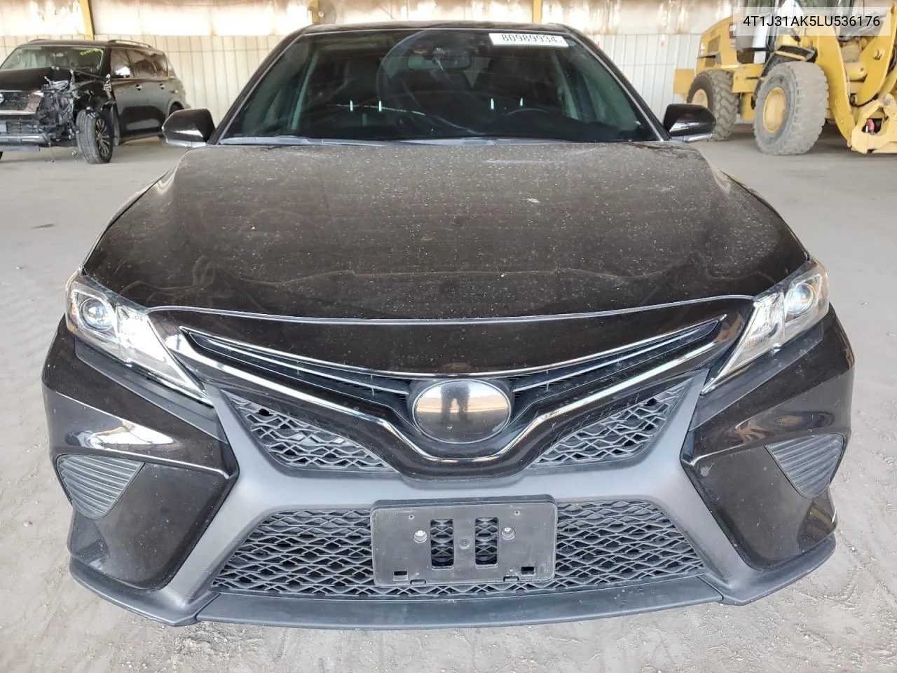 2020 Toyota Camry Se VIN: 4T1J31AK5LU536176 Lot: 80989934