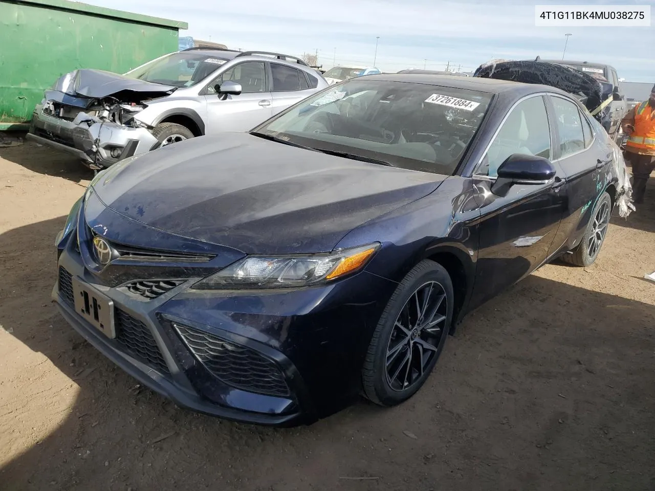 4T1G11BK4MU038275 2021 Toyota Camry Se