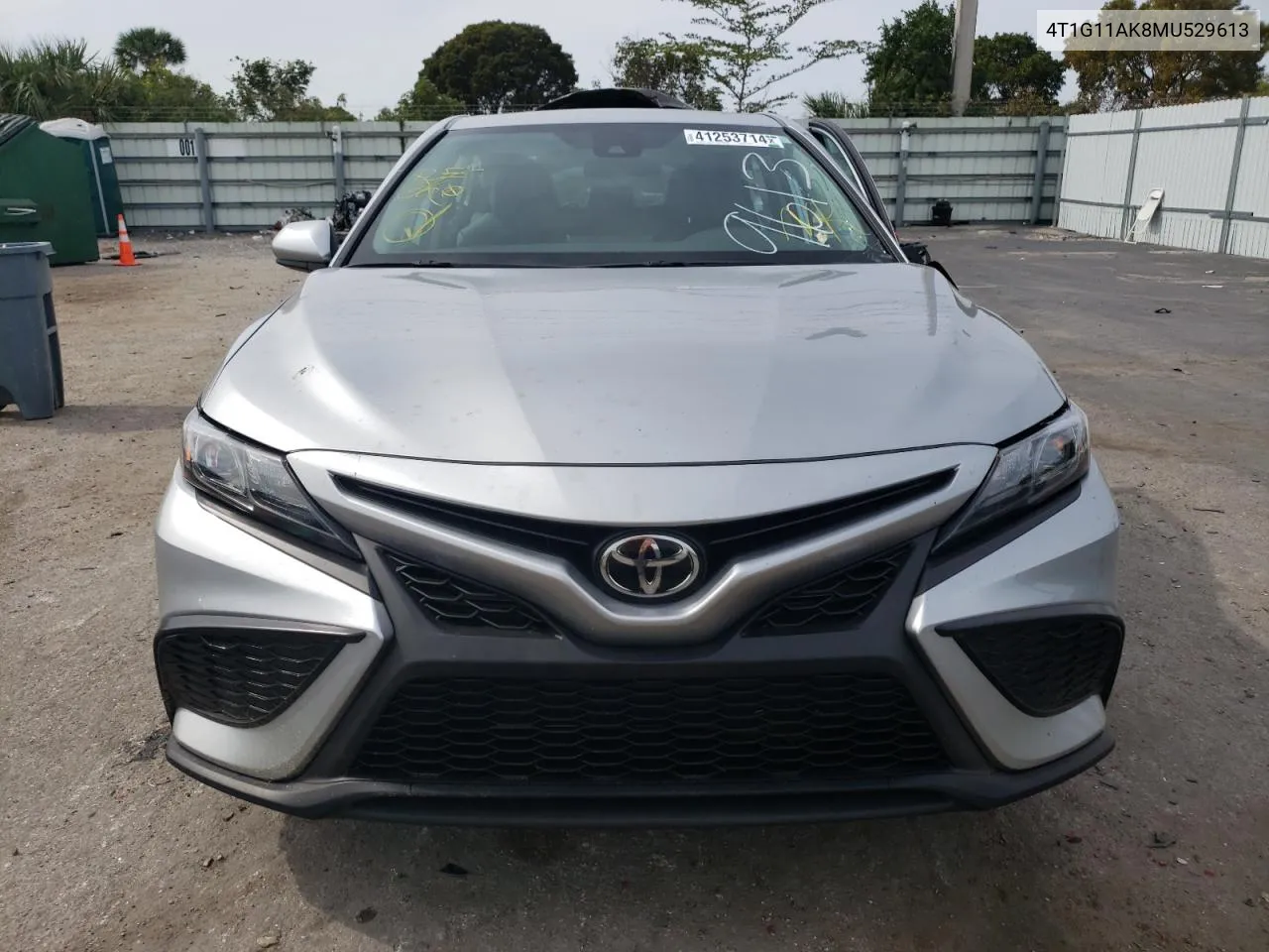 2021 Toyota Camry Se VIN: 4T1G11AK8MU529613 Lot: 41253714