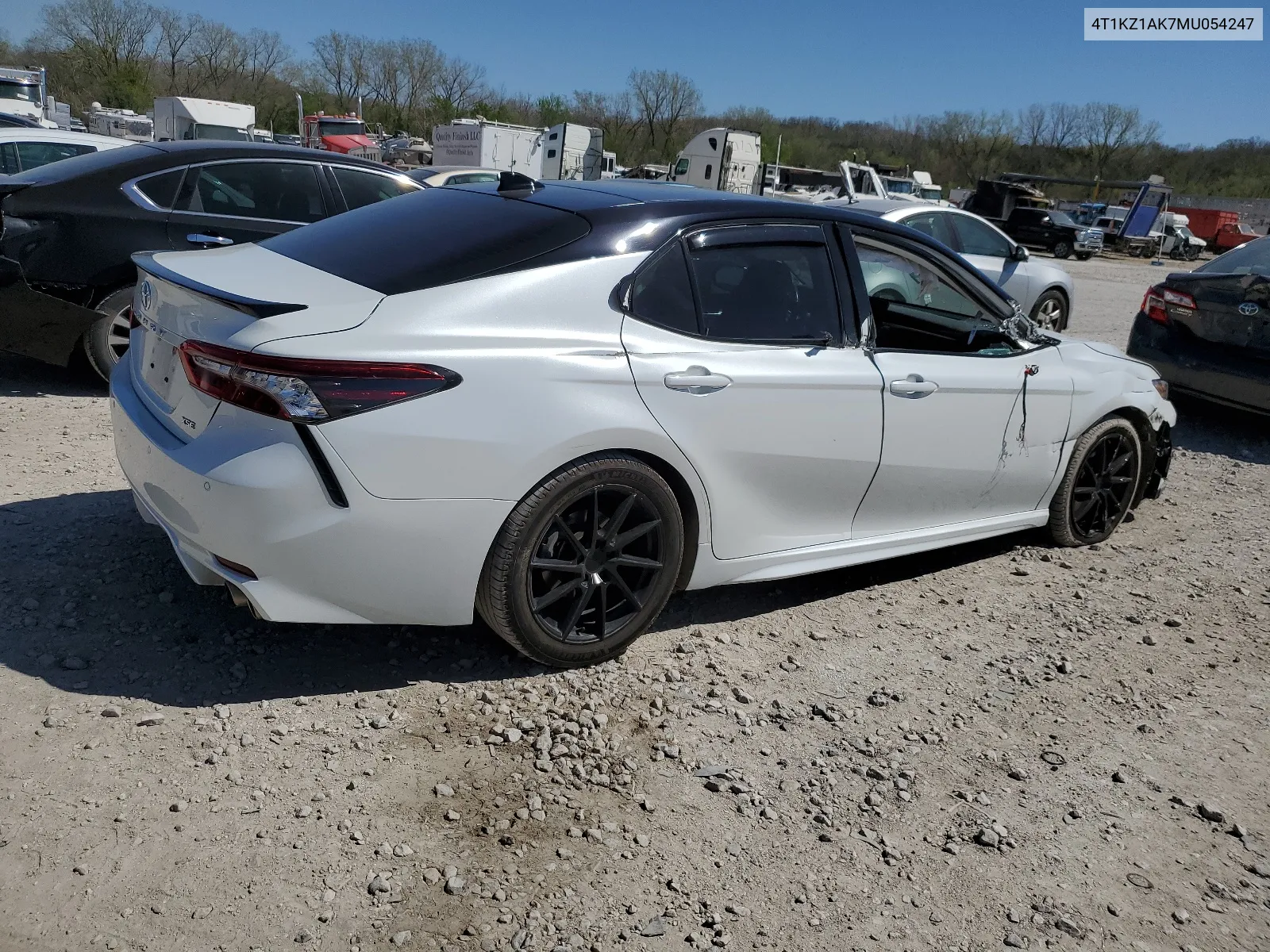 2021 Toyota Camry Trd VIN: 4T1KZ1AK7MU054247 Lot: 50742774