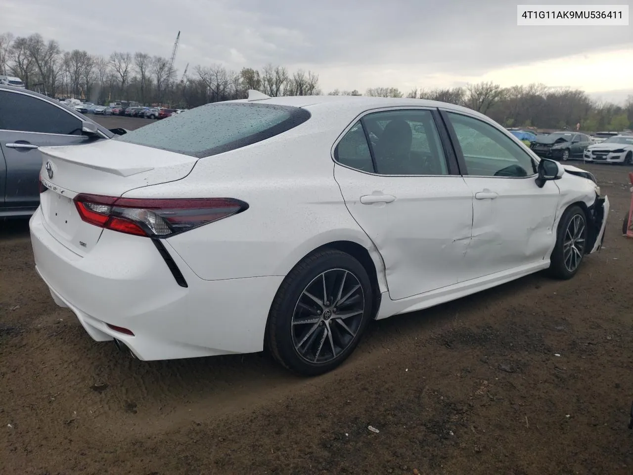 2021 Toyota Camry Se VIN: 4T1G11AK9MU536411 Lot: 51714034