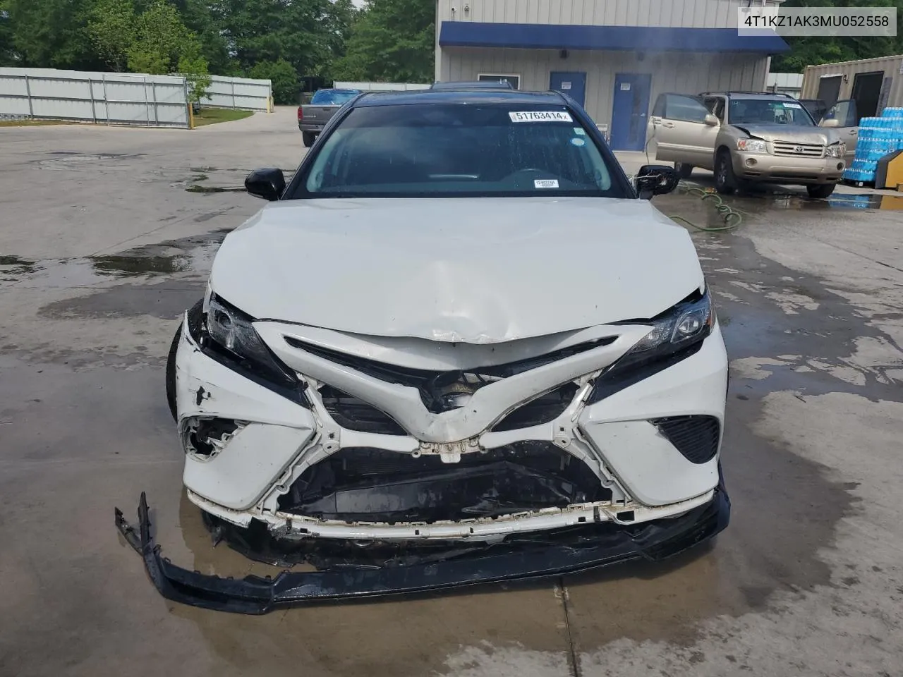 2021 Toyota Camry Trd VIN: 4T1KZ1AK3MU052558 Lot: 51763414