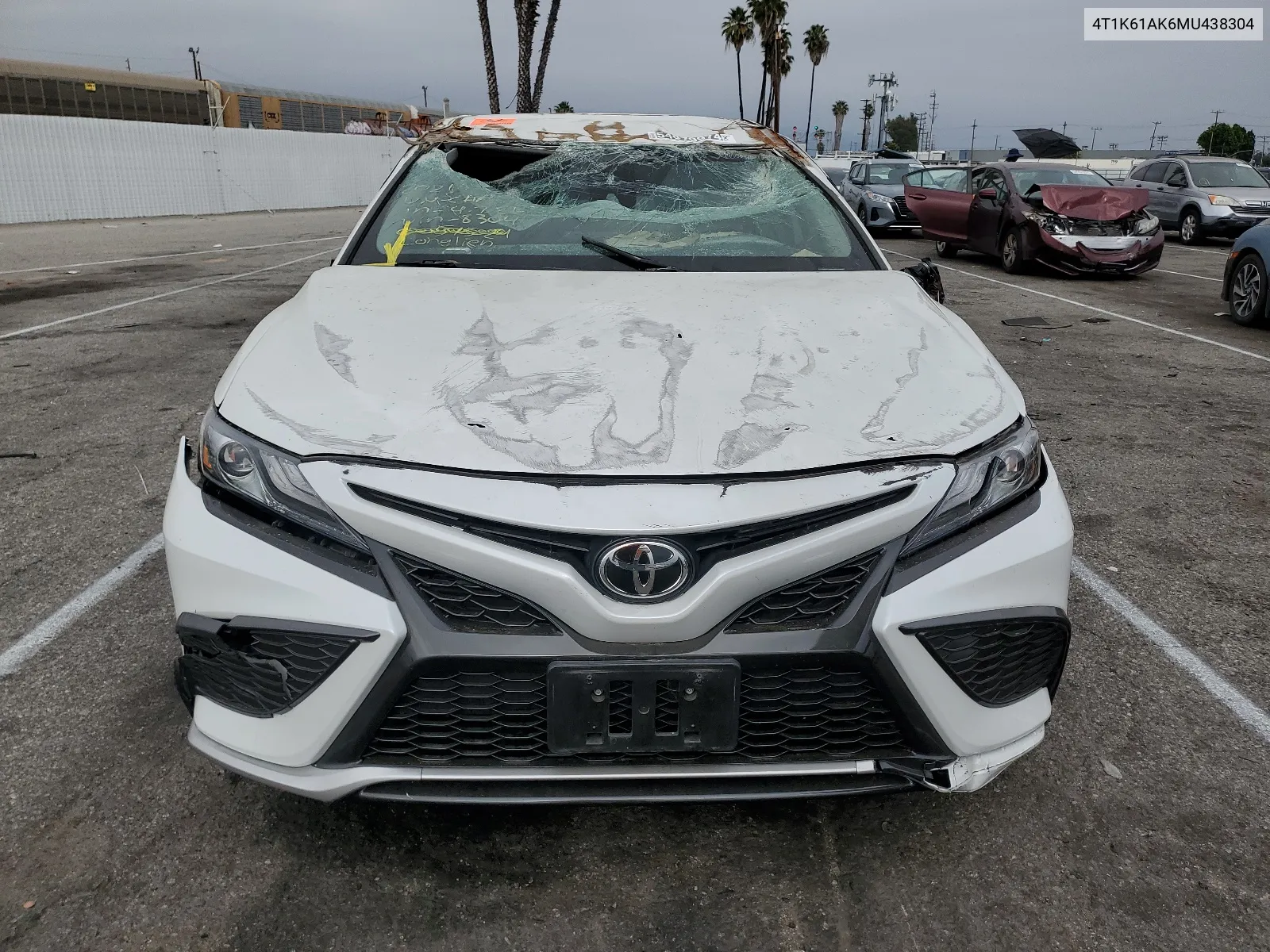 2021 Toyota Camry Xse VIN: 4T1K61AK6MU438304 Lot: 54979974