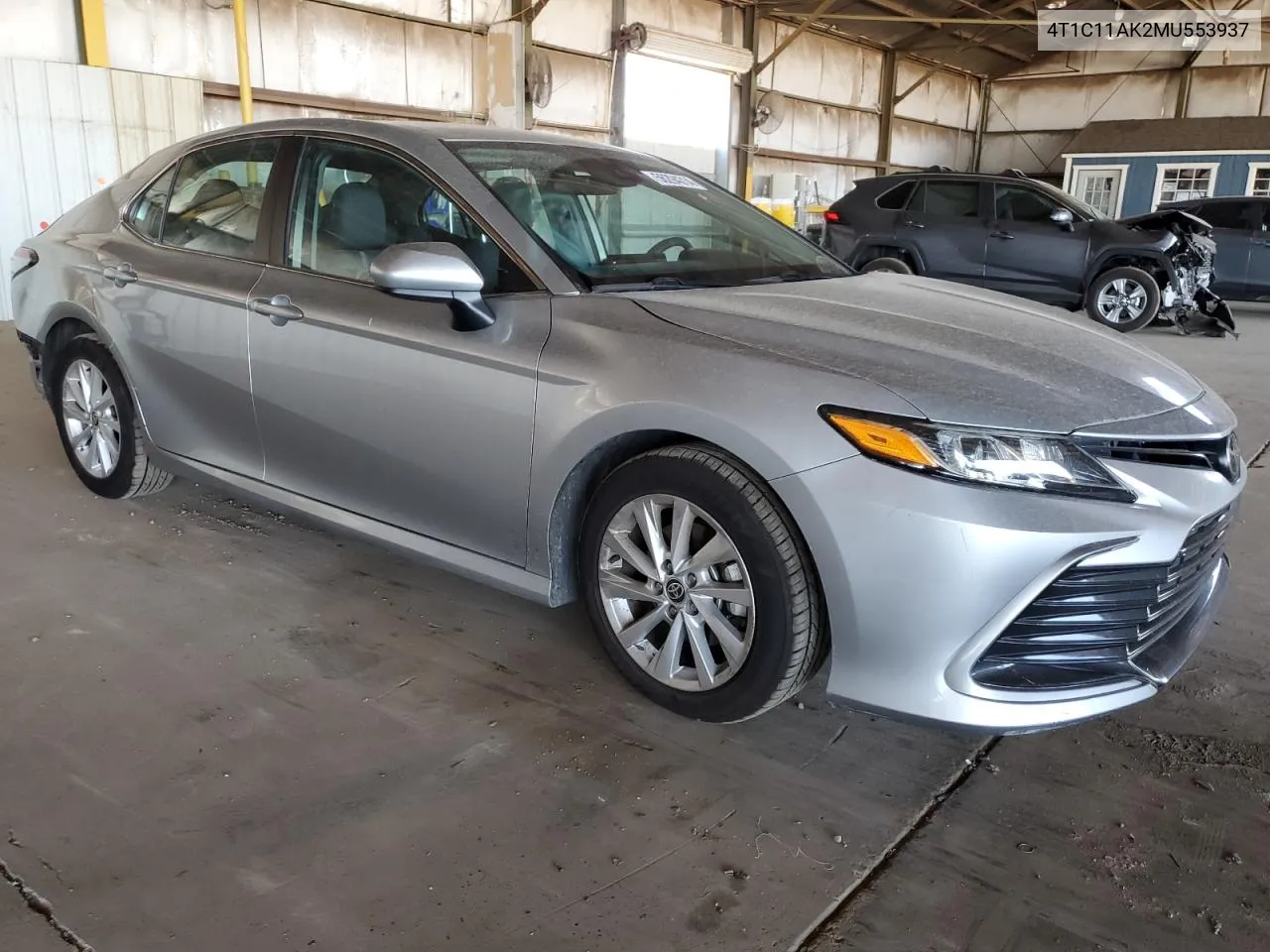 2021 Toyota Camry Le VIN: 4T1C11AK2MU553937 Lot: 56294314