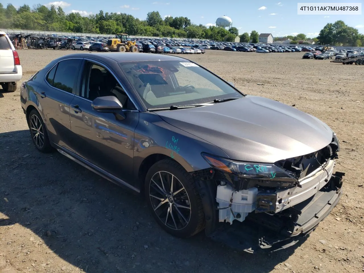 4T1G11AK7MU487368 2021 Toyota Camry Se