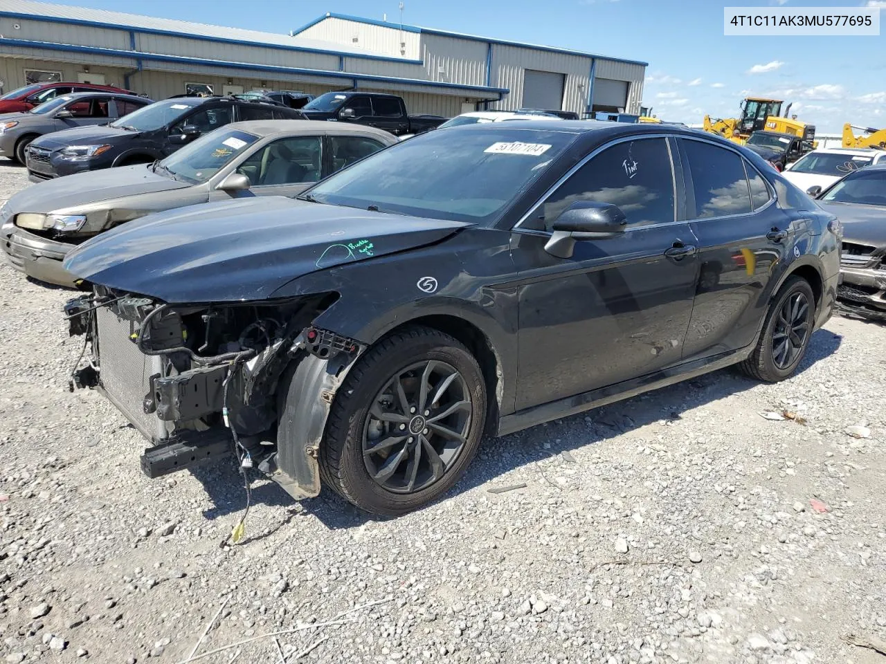 4T1C11AK3MU577695 2021 Toyota Camry Le