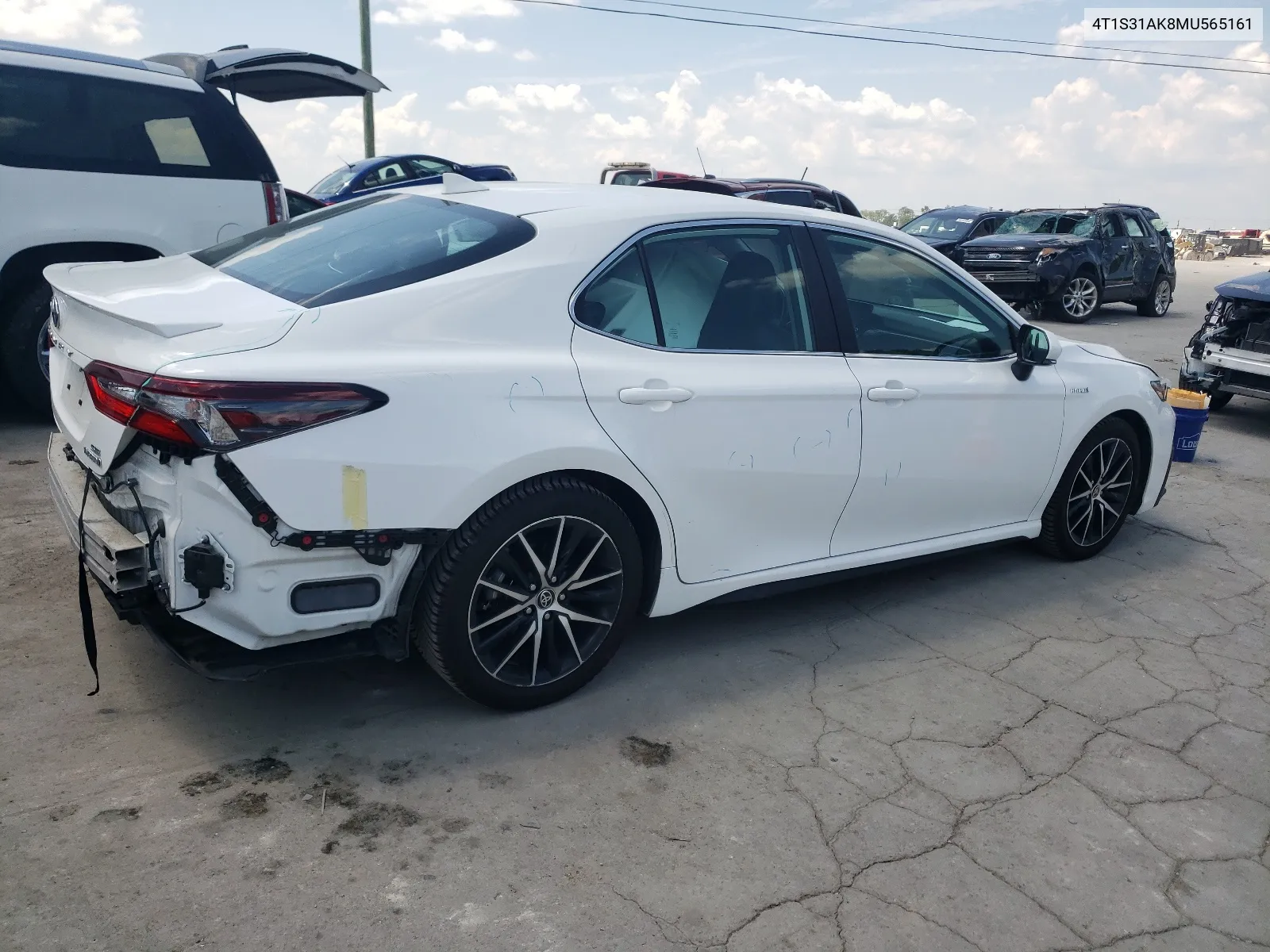 2021 Toyota Camry Se VIN: 4T1S31AK8MU565161 Lot: 59119644