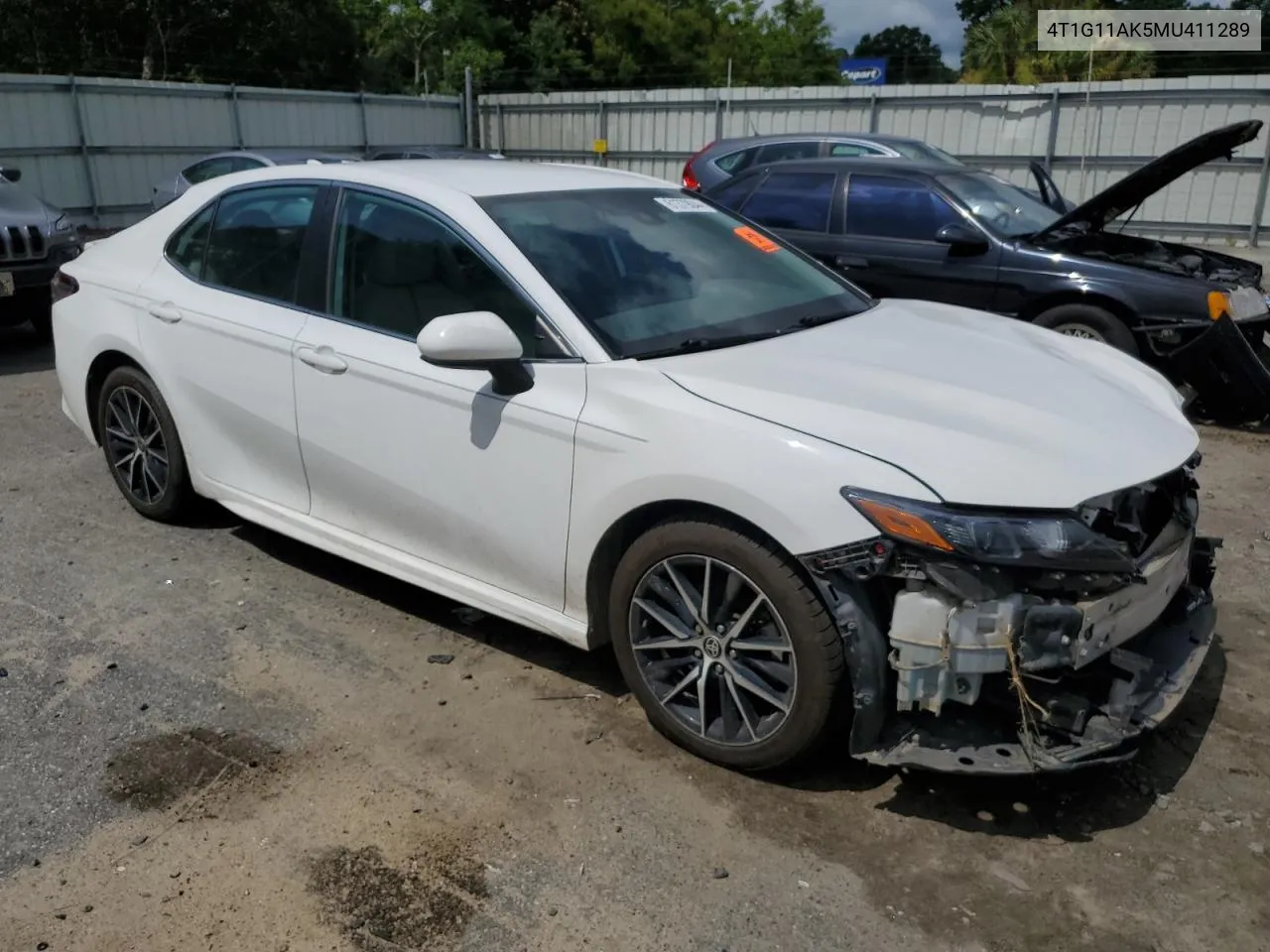 4T1G11AK5MU411289 2021 Toyota Camry Se