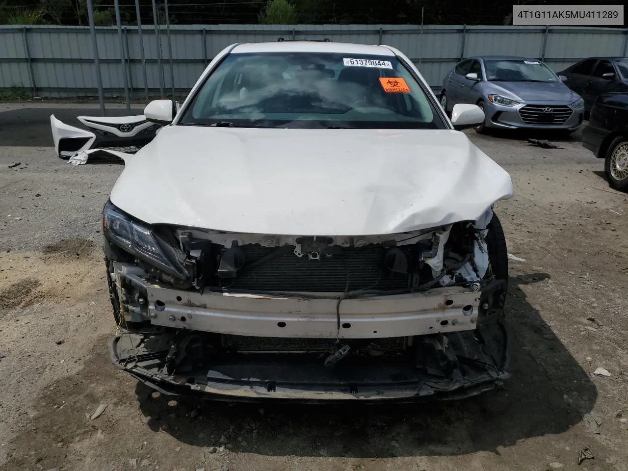 2021 Toyota Camry Se VIN: 4T1G11AK5MU411289 Lot: 61379044