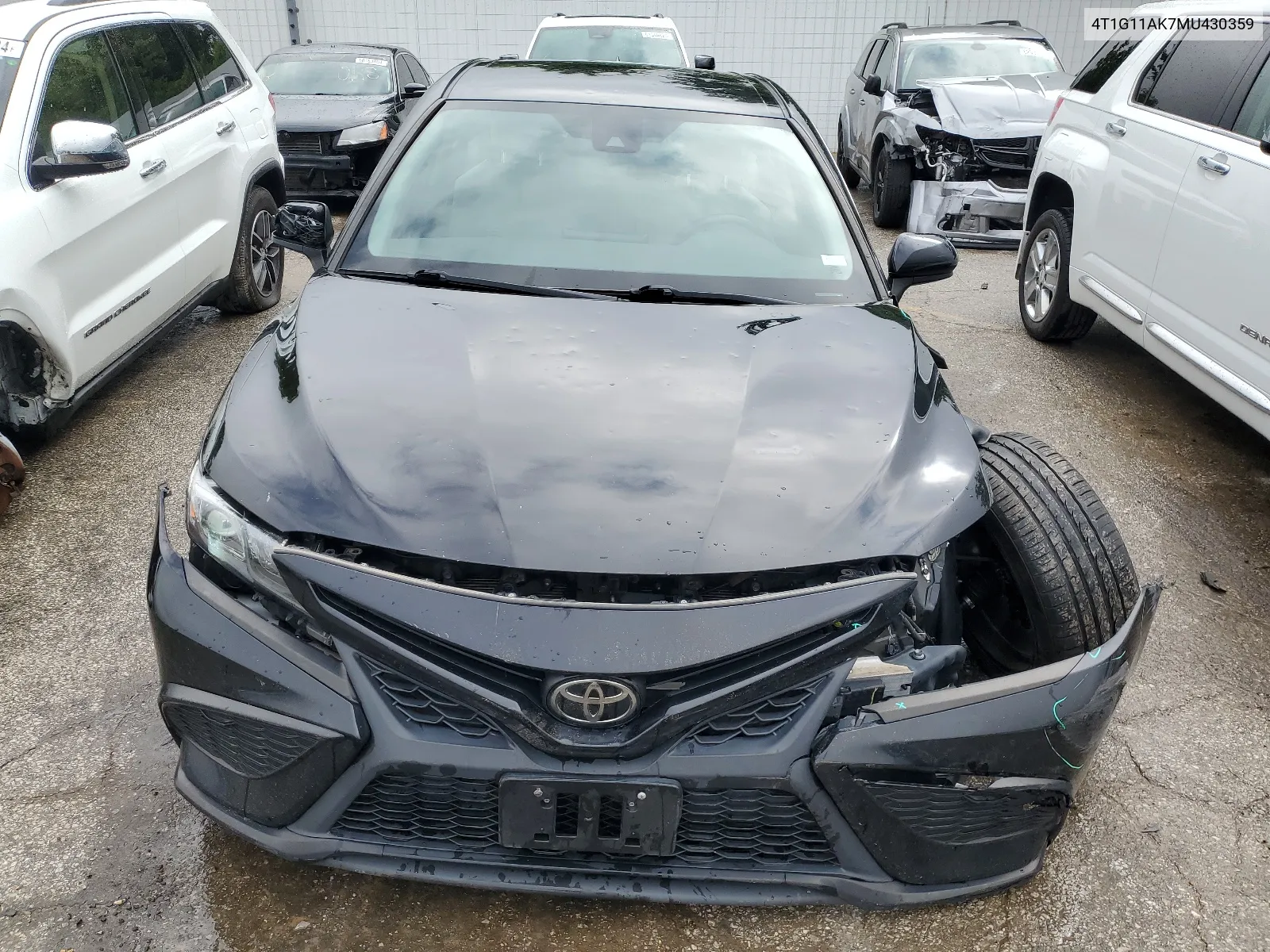 2021 Toyota Camry Se VIN: 4T1G11AK7MU430359 Lot: 61412324