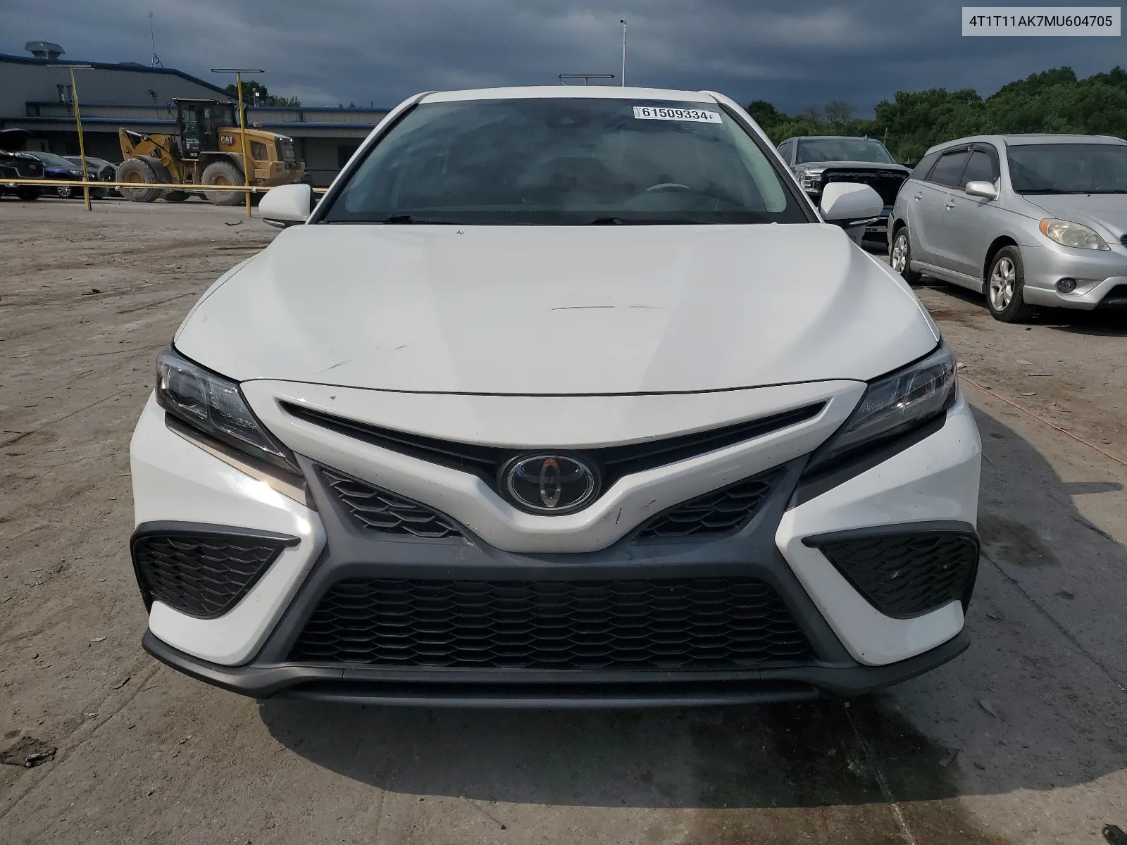 2021 Toyota Camry Se VIN: 4T1T11AK7MU604705 Lot: 61509334