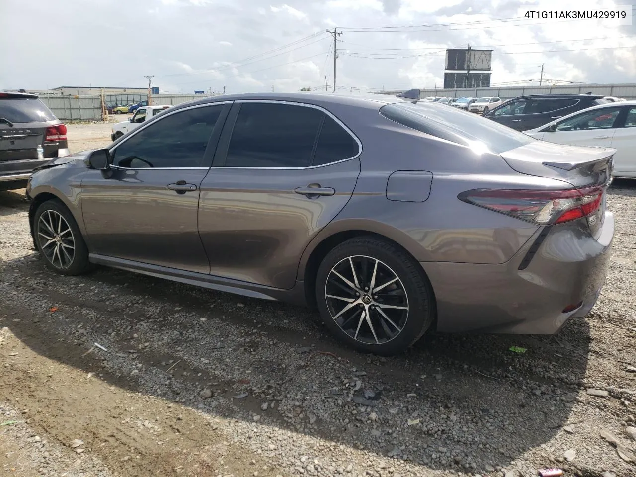 2021 Toyota Camry Se VIN: 4T1G11AK3MU429919 Lot: 61524254