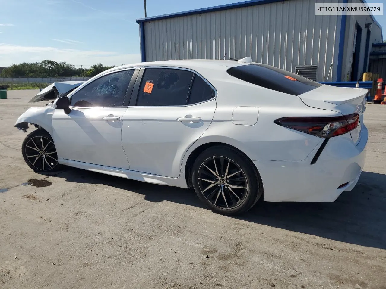 2021 Toyota Camry Se VIN: 4T1G11AKXMU596729 Lot: 63013534