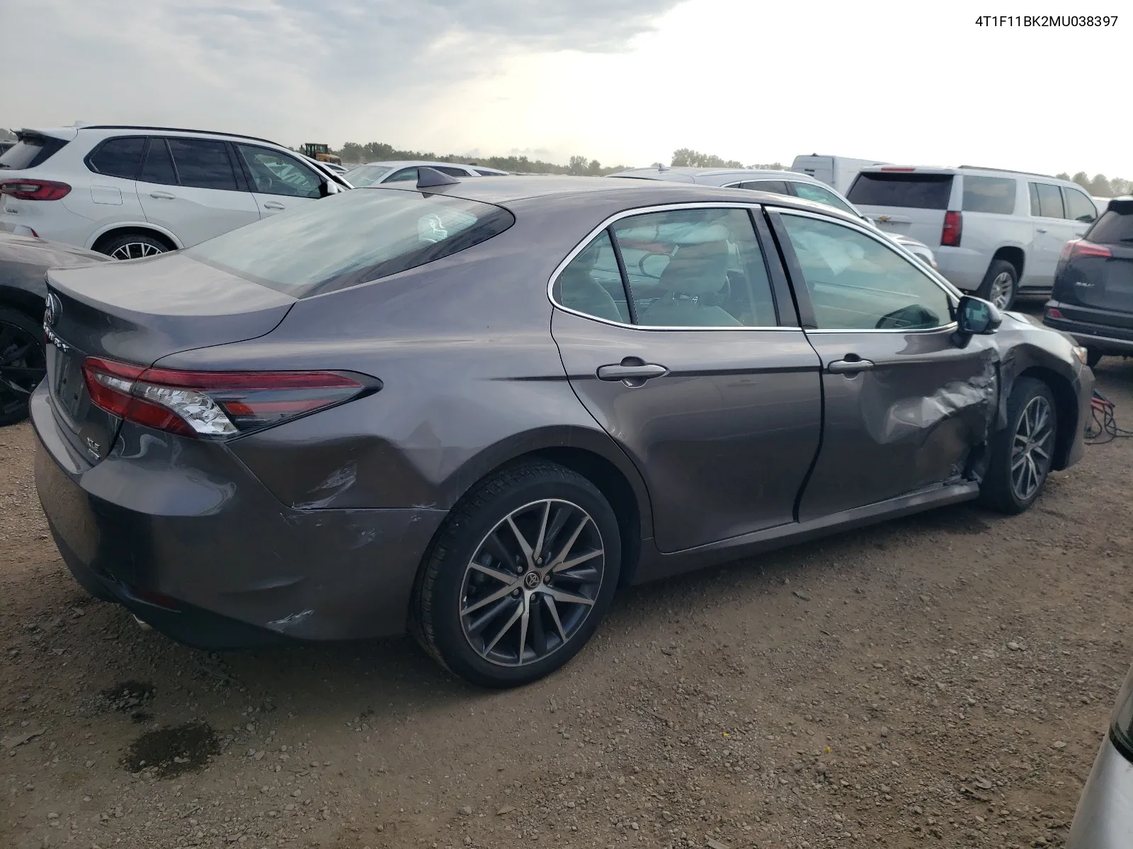 2021 Toyota Camry Xle VIN: 4T1F11BK2MU038397 Lot: 63523154