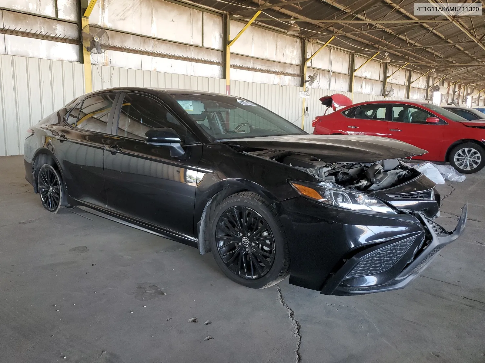 4T1G11AK6MU411320 2021 Toyota Camry Se