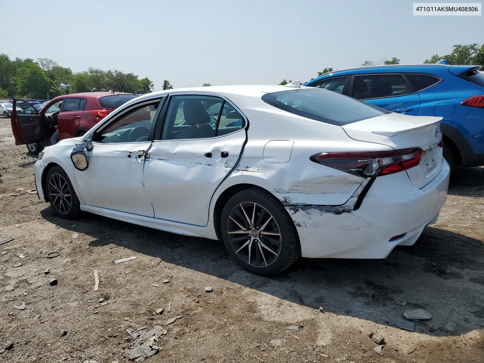 2021 Toyota Camry Se VIN: 4T1G11AK5MU408506 Lot: 63683604