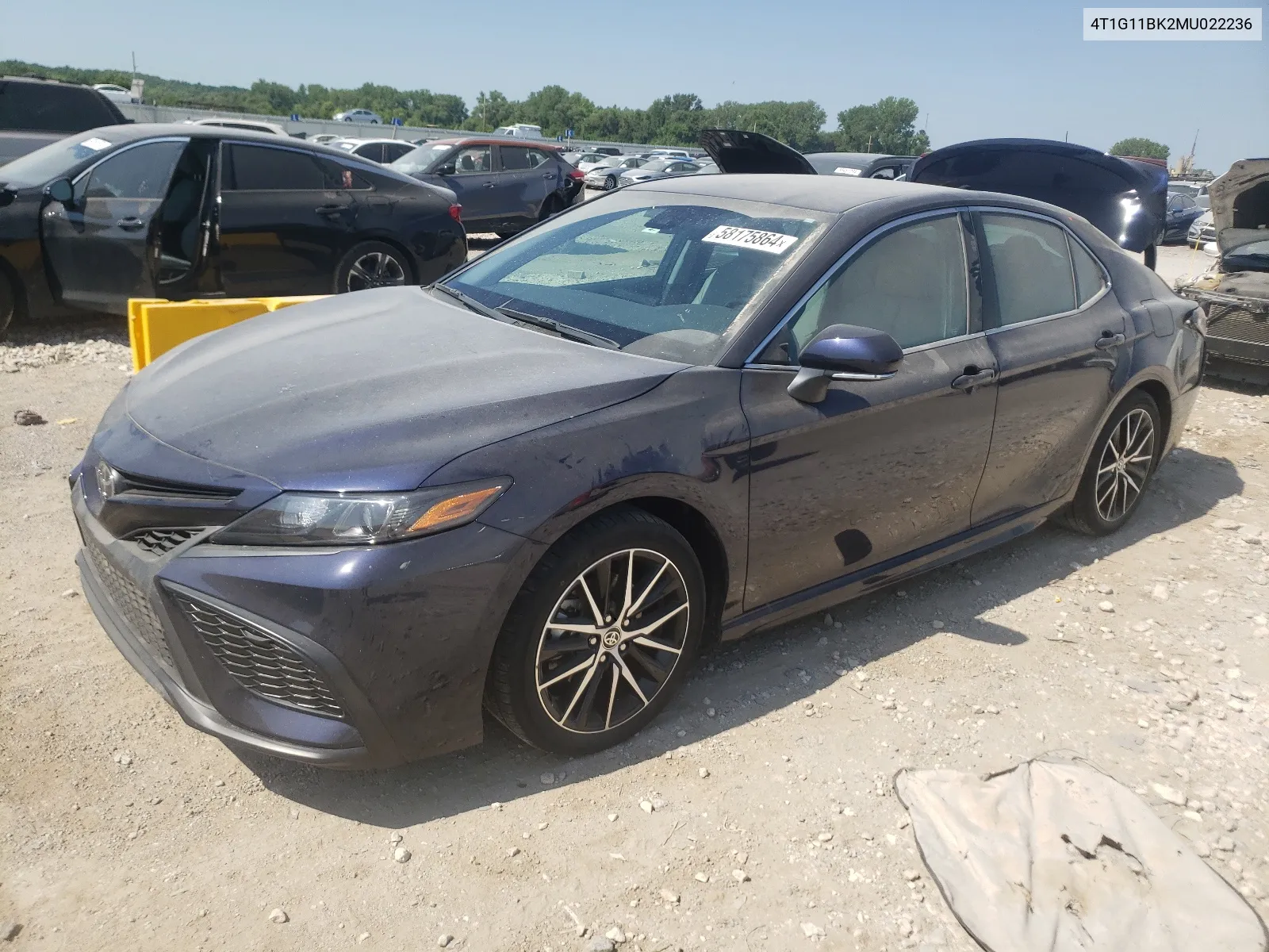 4T1G11BK2MU022236 2021 Toyota Camry Se