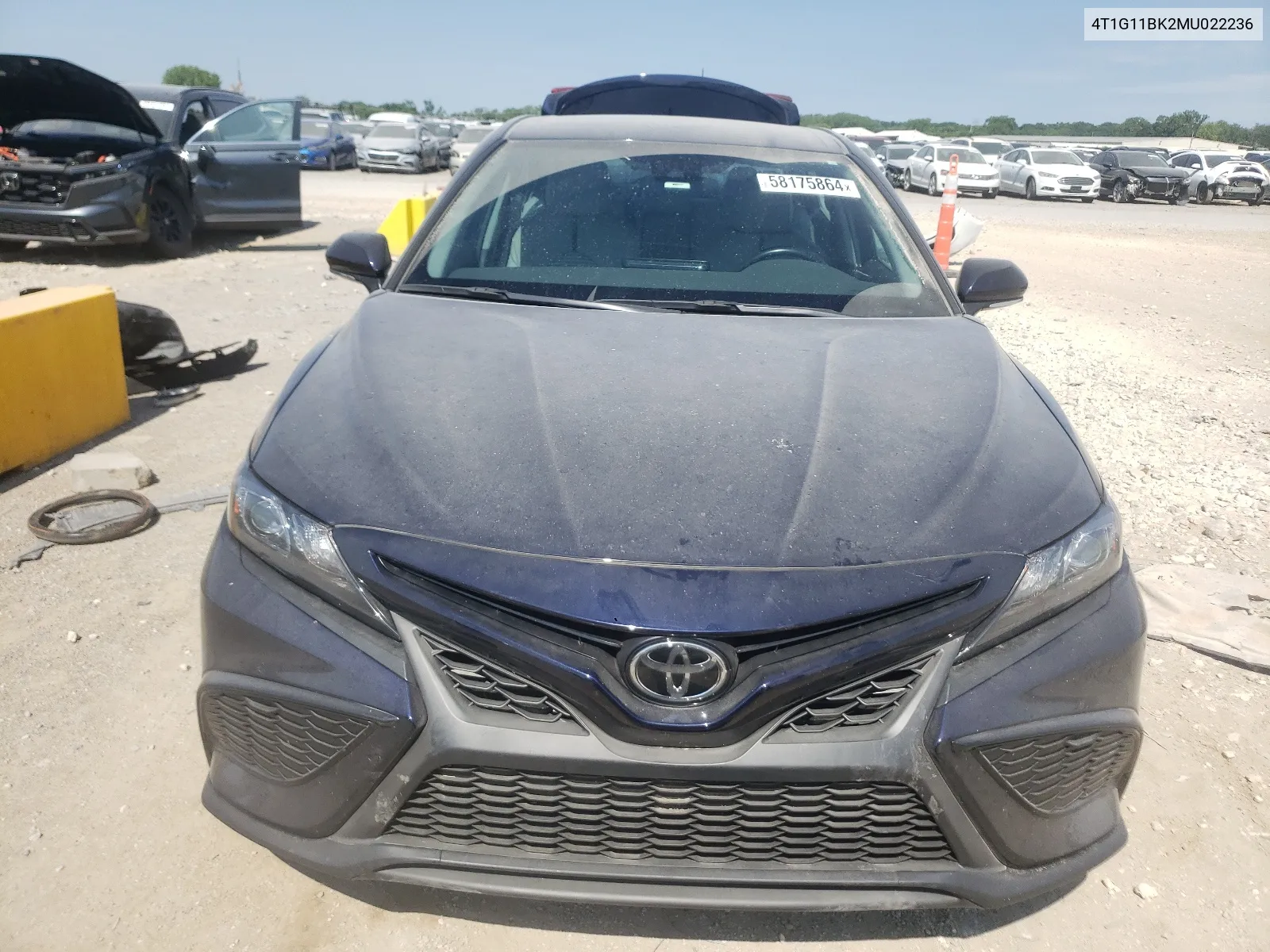 2021 Toyota Camry Se VIN: 4T1G11BK2MU022236 Lot: 63972054