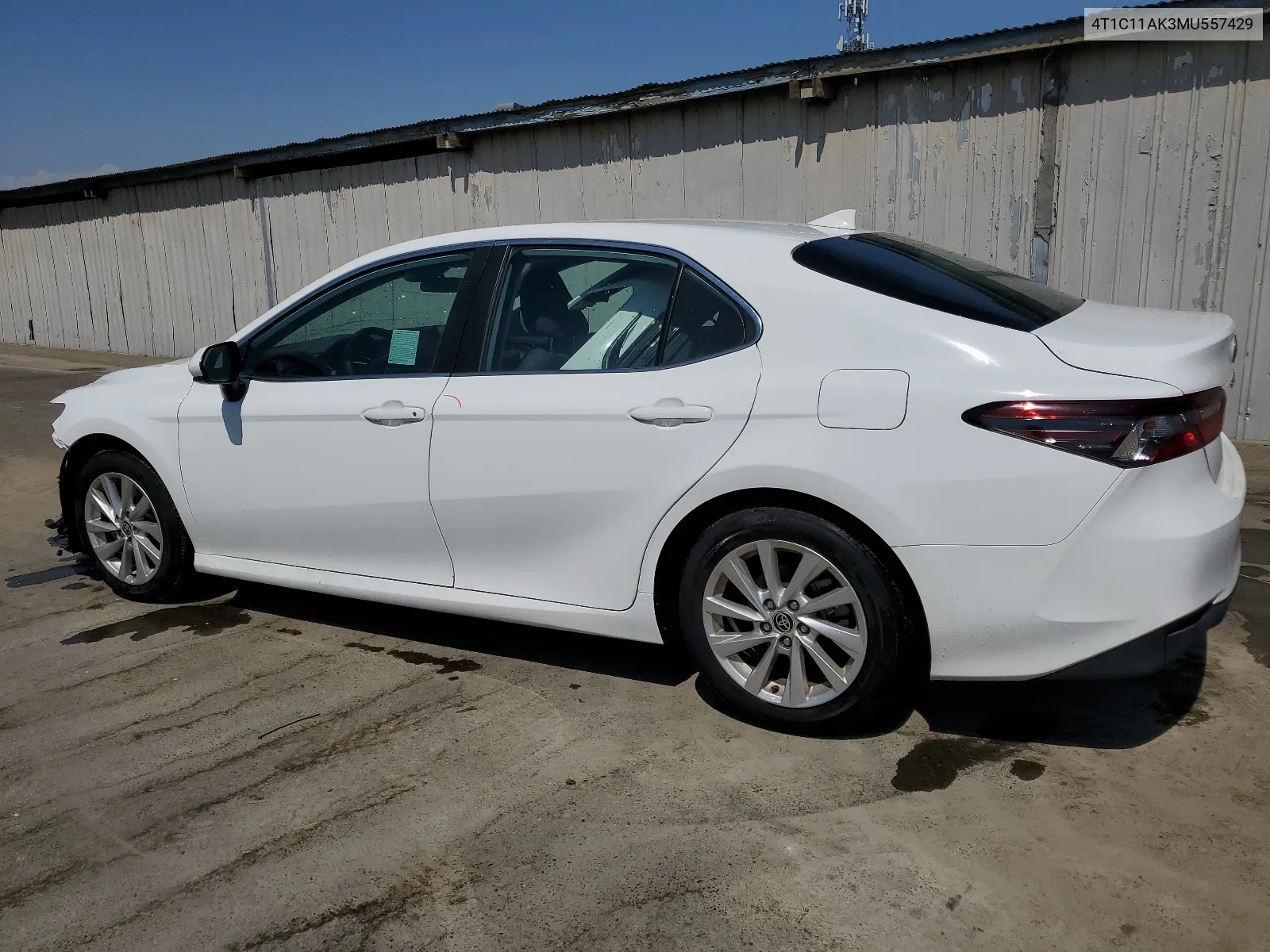 2021 Toyota Camry Le VIN: 4T1C11AK3MU557429 Lot: 64628824