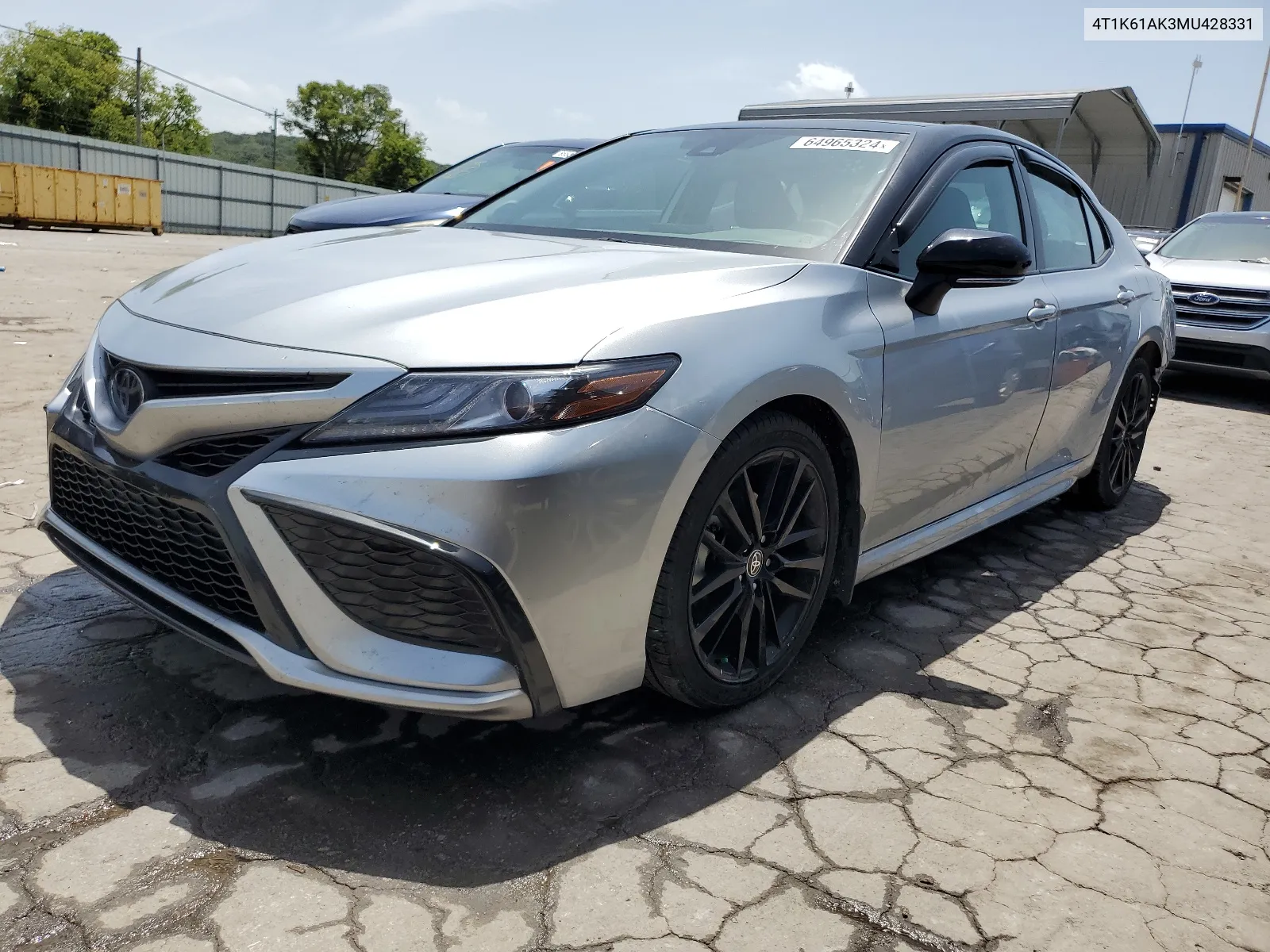 2021 Toyota Camry Xse VIN: 4T1K61AK3MU428331 Lot: 64965324