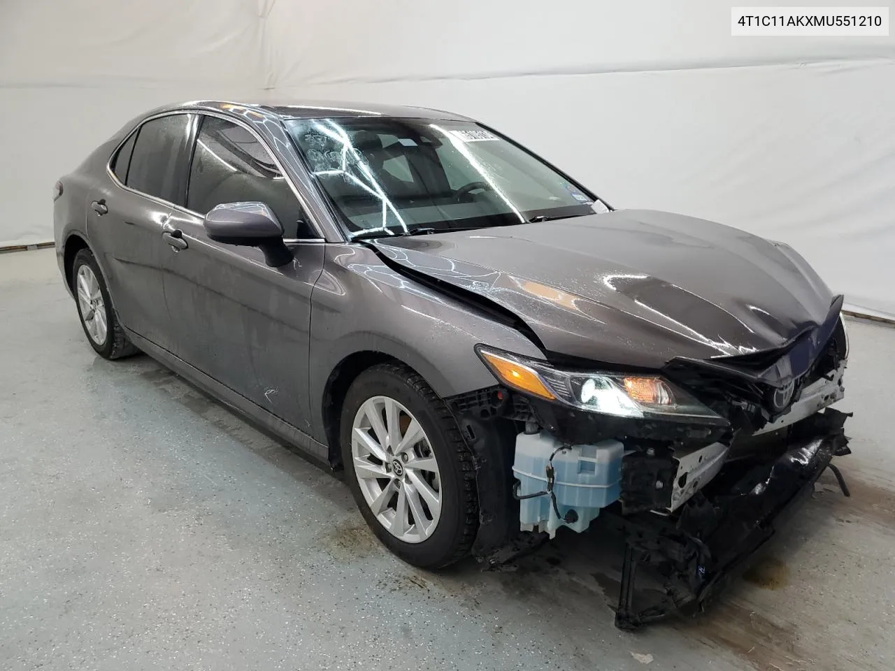 4T1C11AKXMU551210 2021 Toyota Camry Le