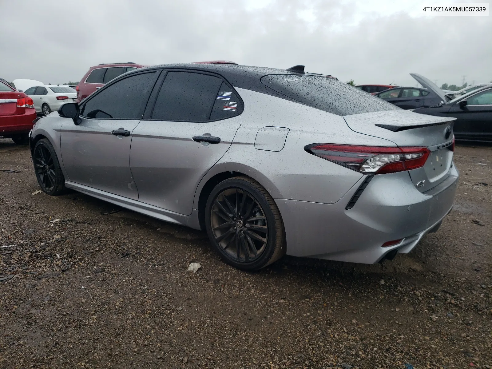 2021 Toyota Camry Trd VIN: 4T1KZ1AK5MU057339 Lot: 65122594