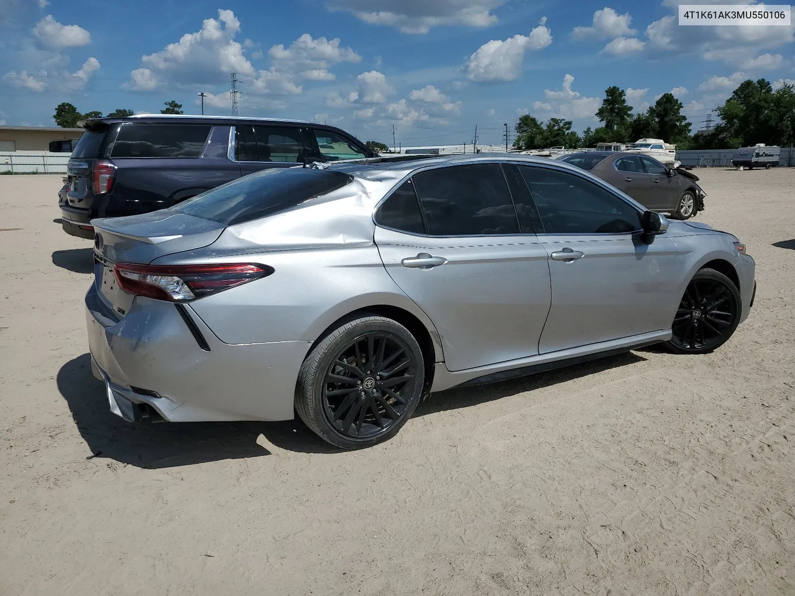 2021 Toyota Camry Xse VIN: 4T1K61AK3MU550106 Lot: 65207864