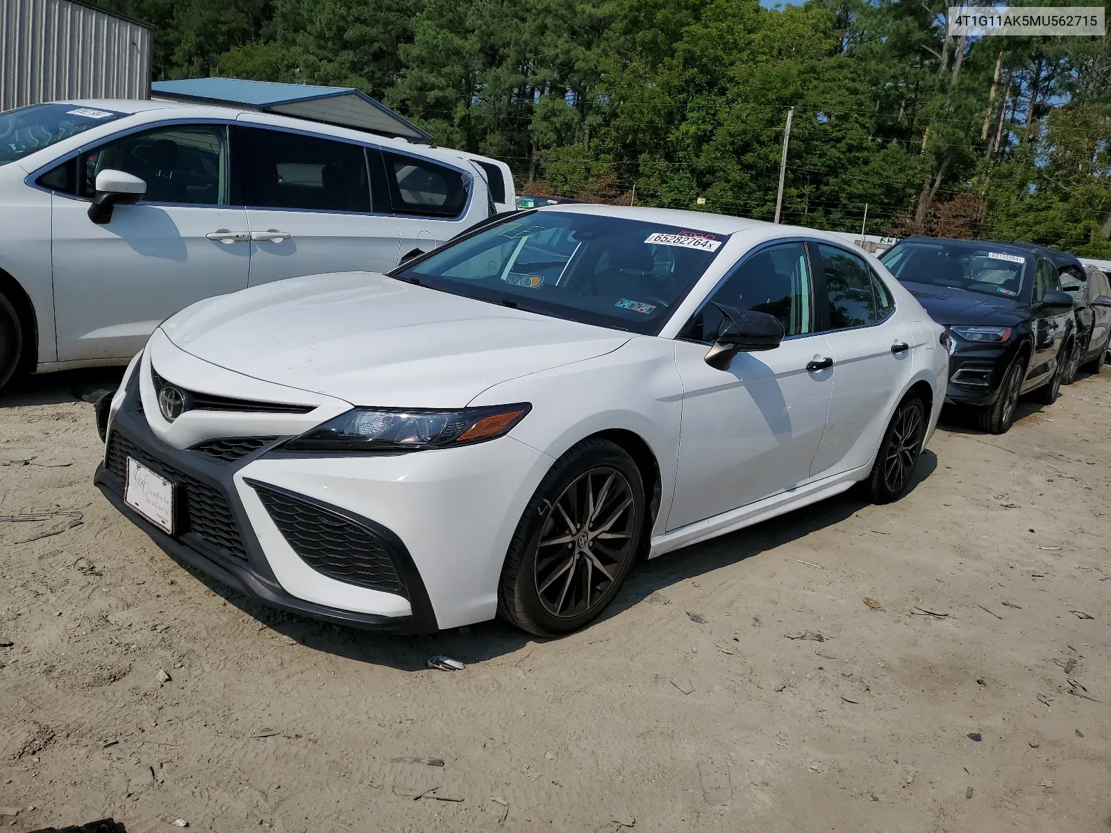 2021 Toyota Camry Se VIN: 4T1G11AK5MU562715 Lot: 65282764