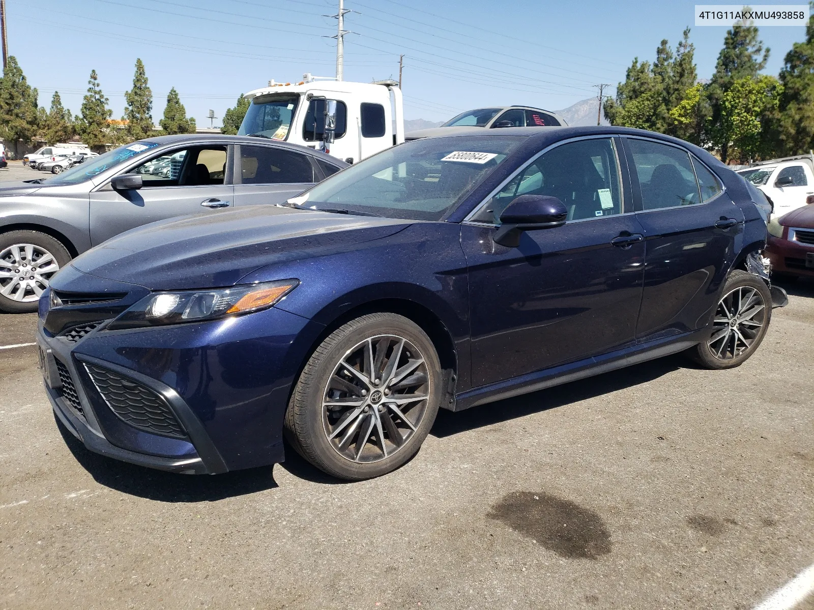 4T1G11AKXMU493858 2021 Toyota Camry Se