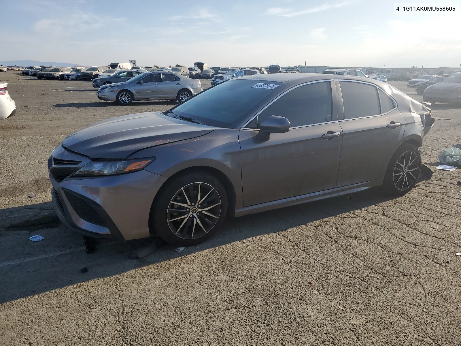 2021 Toyota Camry Se VIN: 4T1G11AK0MU558605 Lot: 65827064